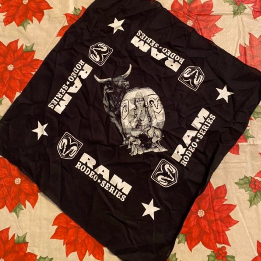 Vintage dodge rodeo series bandanna